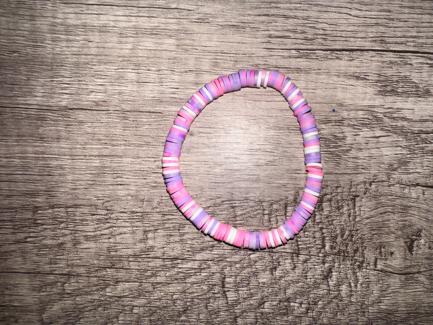Clay beaded bracelets