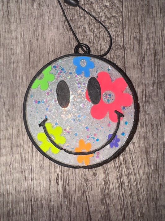 Floral smiley
