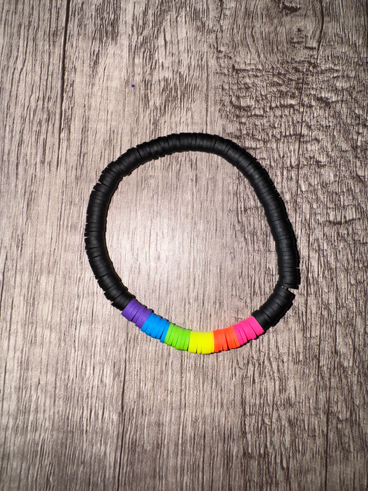Clay beaded bracelets