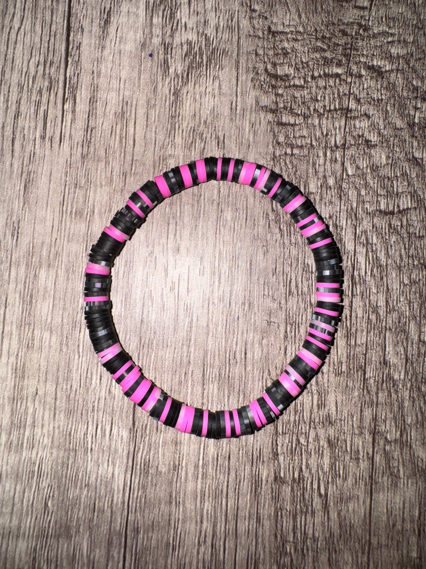 Clay beaded bracelets
