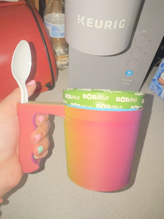 Ice cream pint holder